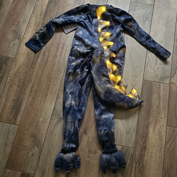 Dilophosaurus Dinosaur Light-Up Costume - PBK - Picture 12 of 15